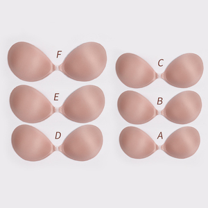 <span class=keywords><strong>Soutien</strong></span>-<span class=keywords><strong>gorge</strong></span> <span class=keywords><strong>adhésif</strong></span> sans bretelles respirant ultra mince et plus collant de grande taille avec bonnet DD - Product Image 6