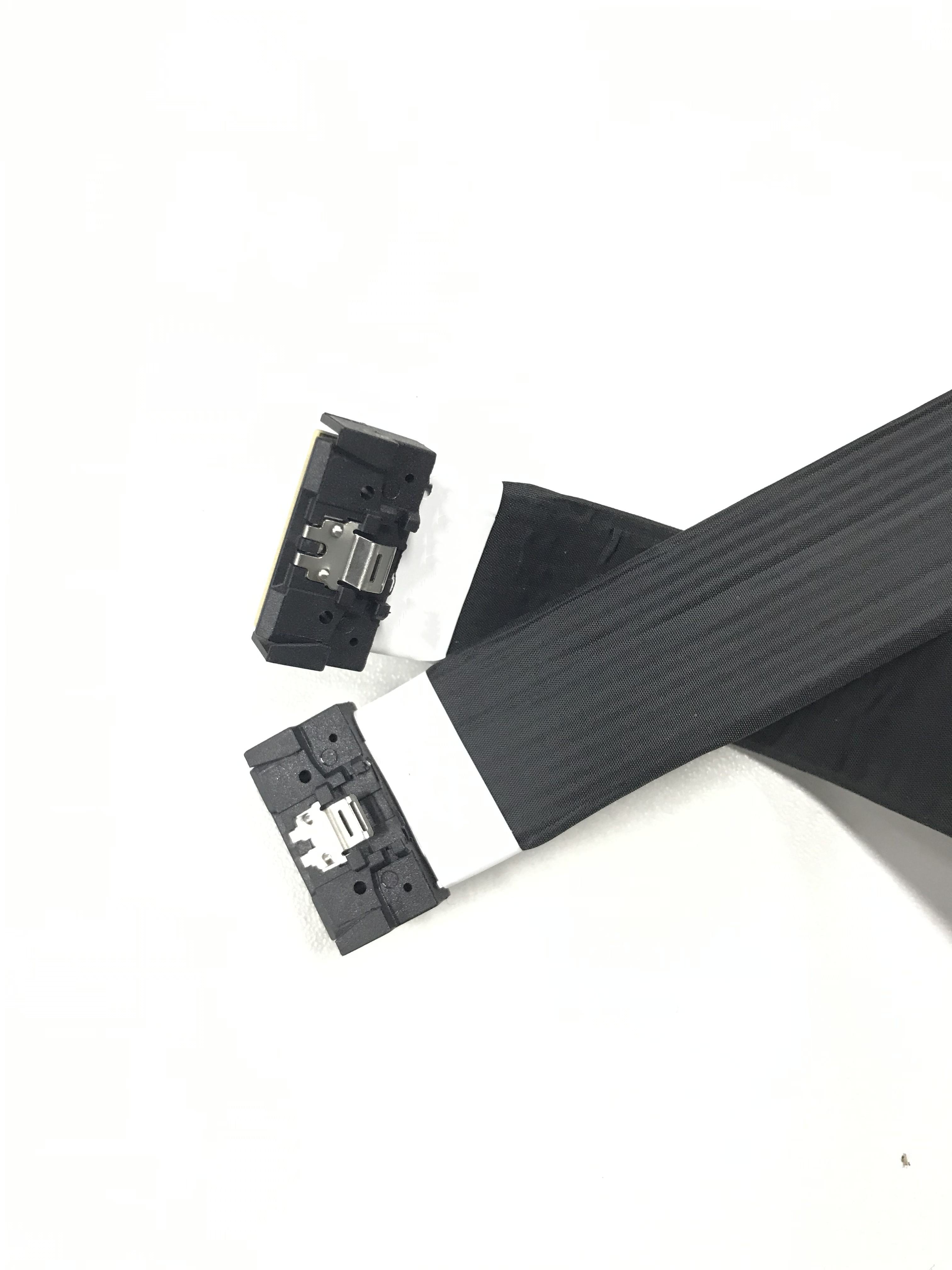 HONPNK 1.2M/1.6M SlimSAS SFF-8654 8i to SlimSAS SFF-8654 8i Cable Server Hard Disk Data Cable