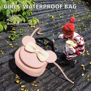 กระเป๋าหนังสือสะพายข้างสำหรับเด็กผู้หญิงกันน้ำได้ของขวัญวันเกิดสำหรับเด็กเล็ก - Product Image 3