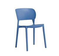 Chaise de salle à manger d'extérieur pliable et empilable, légère et imperméable, en fibre PP moderne, pour la maison, le bureau, l'appartement et l'école - Vente en gros