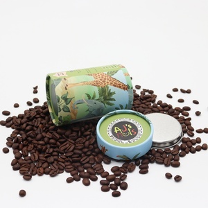 Envase Biodegradable Personalizado con Impresión de Tinta de Soya, Apto para Alimentos, en Forma de Tubo Redondo, para Galletas, Café, Nueces, Dulces - Product Image 3