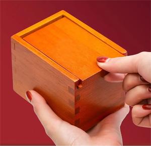 Ahşap Luban kilit bulmaca şifre çözme kutusu ile mantık düşünme küp yapı taşları bulmaca oyunu ahşap beyin Teaser küp bulmaca - Product Image 5