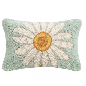 Tùy Chỉnh Handmade Đấm Kim Ném Gối Thêu Đệm Tự Làm Chất Liệu Gói Len Sang Trọng Tufting Ném Gối - Product Image 2