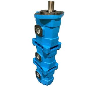 Bomba de engranajes combinada de cuatro unidades Huamao CBY3100/3063/3050-503R para sistema hidráulico multiacción de plataformas de perforación geológica - Product Image 3