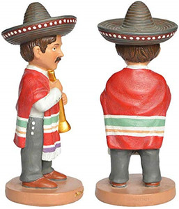 Souvenir resina artigianato Arredamento Decorazione, Le Coppie per Coppie di Amore, Messicano Costumi, Mini Desktop di Ornamenti, Sintetico - Product Image 4