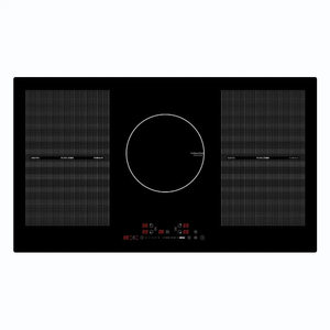 Table de cuisson à induction <span class=keywords><strong>Domino</strong></span> 3800W à 2 brûleurs, cuisinière à zone flexible contrôlée par <span class=keywords><strong>WIFI</strong></span> pour installation domestique intégrée - Product Image 5