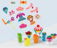 Jouets éducatifs DIY PE/EVA Perles Hama 5mm Kits de perles fusionnées pour enfants