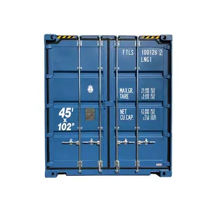 制造商立方体集装箱海运集装箱45英尺高海运存储集装箱与海运