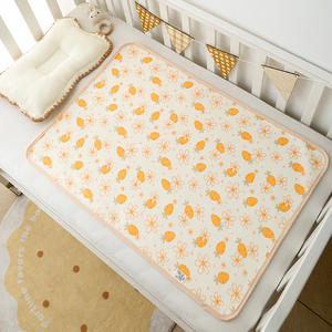 <span class=keywords><strong>Matelas</strong></span> à <span class=keywords><strong>langer</strong></span> imperméable pour bébé, 70x90cm, en coton doux matelassé, réutilisable, portable, lavable, pour soins du nouveau-né - Product Image 2