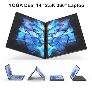 แล็ปท็อป L14 YOGA จอคู่ขนาด 14 นิ้ว เจนเนอเรชั่นที่ 12 อินเทล N95 หน้าจอสัมผัส 2.5K ระบบปฏิบัติการ Windows 11 Pro แท็บเล็ตพีซี 2 in 1 โน้ตบุ๊ก WiFi 10.5 นิ้ว - Product Image 2
