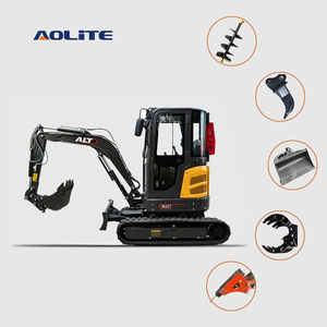 AOLITE WJ27 CE液压小型挖掘机履带式小型挖掘机中国ALT 2.7吨2700千克柴油机迷你1吨挖掘机 - Product Image 5