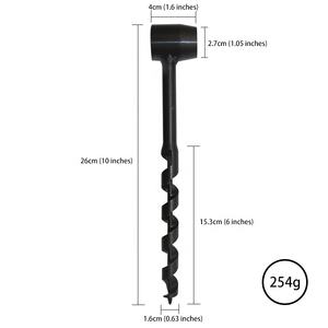 Outil de survie Bushcraft 16 mm : Clé de colons, perceuse à bois à œil écossais pour usage manuel en extérieur - Product Image 4