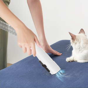 Multifunctionele huisdierverzorgingsstofzuiger, ABS-plastic, efficiënte vachtverwijdering, duurzame latexbatterij voor katten en kleine honden - Product Image 3