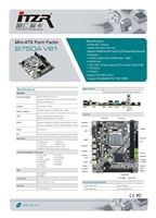 Tarjeta Madre para PC de Escritorio Esonic B75DA DDR3 LGA 1155, B75 H61 M.2 NVME USB3.0, Placa Base Micro ATX para CPU de 2.ª/3.ª Generación