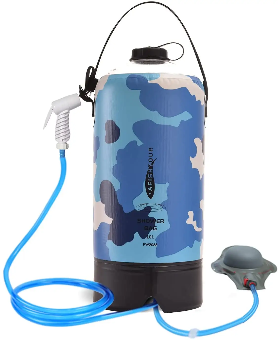 10L складной лагерь душ рюкзак с солнечной энергией водонепроницаемый портативный душ на открытом воздухе спортивная сумка для воды для кемпинга, пеших прогулок