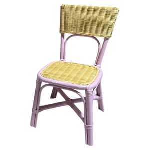 Silla Infantil de Ratán de Diseño Moderno Hecha a Mano para Eventos, Silla Infantil de Mimbre Natural para Alquiler en Fiestas, Segura para Exteriores y Sala de Estar - Product Image 1