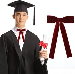 Ornements de Noël en velours, accessoires en forme de nœud, emballage cadeau pour mariage, fête, décoration de la maison - Product Image 5