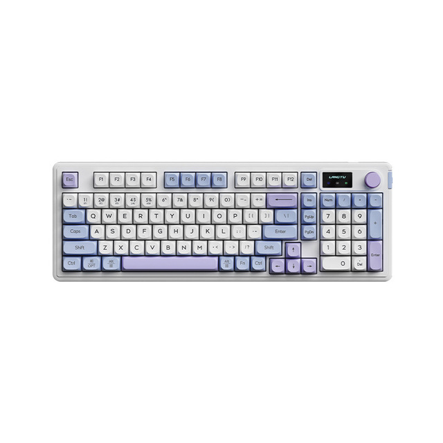 Genuine Wolf Road L98 Tri-mode Wired Wireless Gaming Keyboard High-value Gaming Game Office Silent Membrane Keyboard