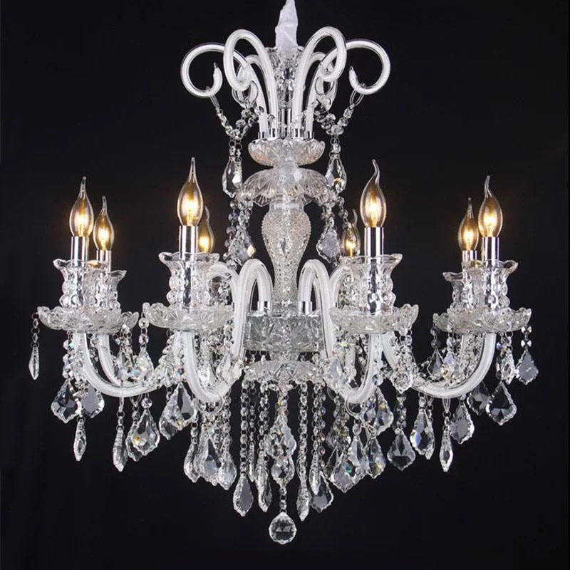 Luxury Modern K9 Crystal Glass Chandelier Pendant Light for Hotel ...