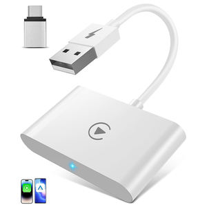 CarPlay Adaptador inalámbrico para <span class=keywords><strong>iPhone</strong></span> <span class=keywords><strong>Apple</strong></span> CarPlay Dongle con cable Car Play Cars convertir con cable a inalámbrico CarPlay AI Box - Product Image 1