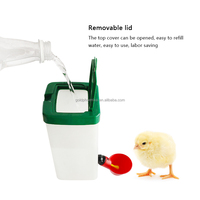YYC automatique dinde Cage tasse à eau poulet buveur bouteille d'eau volaille buveur