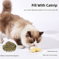 Mainan Kucing Bentuk Sayuran Catnip dengan Lonceng, Tunas, dan Set Pare Grosir