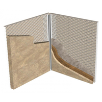Lattes métalliques en acier galvanisé pour joints de contrôle intérieurs, pour le plâtrage des murs, prévention des fissures irrégulières de surface G60/G90