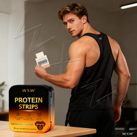 Protéine de lactosérum en bandelettes à dissolution orale, absorption rapide, réparation musculaire, soutien post-entraînement, complément protéiné pratique