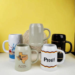 Fabricante Exportador de Canecas de Cerveja Clássicas Alemãs de Grande Capacidade Personalizadas em Cerâmica para Atacado - Product Image 3