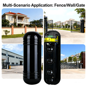 Ba chùm tia hồng ngoại Rào Cản báo động 360 độ bảo hiểm 50-250m chu vi cảm biến cho sân & cơ sở An Ninh - Product Image 4
