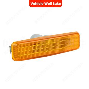 Luz de posición lateral ámbar para BMW E39, indicador de guardabarros delantero, repuesto para BMW Brilliance 63148360589, par nuevo - Product Image 4