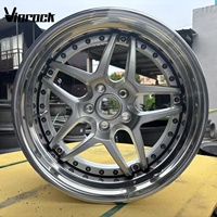 Jantes Forgées VIiorock 2 ou 3 Pièces à Bord Profond, Jantes de Luxe pour Voitures 5*112 5*114.3 pour Range Rover, Mercedes-Benz GLS, BMW X7