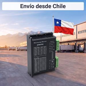 Envío Gratis desde Chile: Controlador de Motor Paso a Paso Microstep DM556 1.4-5.6A 20-50V DC para CNC <span class=keywords><strong>NEMA</strong></span> <span class=keywords><strong>23</strong></span> y Router CNC - Product Image 1