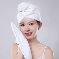 FF3746 65*25cm Serviette de Cheveux Jetable Non-tissé Wrap Turbans Super Absorbant Voyage Camping Randonnée Portable Cheveux Séchage Serviettes