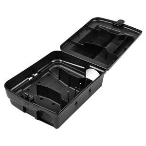 NOUVEAU Boîte de contrôle des rats en plastique rechargeable Souris Souris Piège à rongeurs Station d'appât pour rats - Product Image 5
