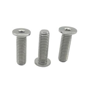 Tornillos de acero inoxidable personalizados de alta calidad, sujetadores de tapa de cabeza hueca hexagonal ultra baja, proveedor de calidad de medición métrica - Product Image 3