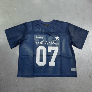 <span class=keywords><strong>Camiseta</strong></span> <span class=keywords><strong>de</strong></span> Baloncesto Personalizada con Logotipo, Transpirable, <span class=keywords><strong>de</strong></span> Malla, Estilo Urbano, Holgada, Recortada, para Hombre, Estilo Vintage Hip Hop - Product Image 1