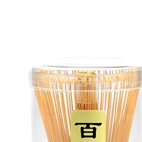 Ensemble d'outils à matcha en bambou naturel 3 pièces : Chasen, cuillère à thé Chashaku, fouet à thé pour la préparation du thé