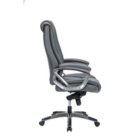 VANBOW Mobilier moderne Vente en gros d'usine Chaise de direction en cuir à dossier haut Chaise pivotante de bureau Chaise de patron pour salle de réunion et de réception