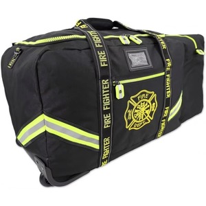 Sac à dos de pompier populaire BSCI avec bandes réfléchissantes jaunes et tissu premium à séchage rapide pour équipement de sauvetage. - Product Image 2