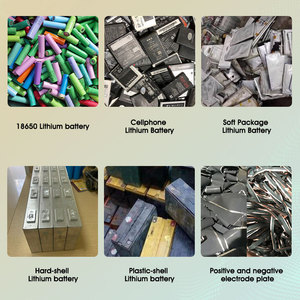 Pin Lithium <span class=keywords><strong>anode</strong></span> cathode Miếng tấm Li-Polymer Đen khối tái chế máy phế liệu Pin lithium ion tái chế nhà máy - Product Image 6