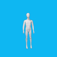 Fourniture directe d'usine mannequin enfant modèles blanc haute brillance abstraite poupée/mannequin