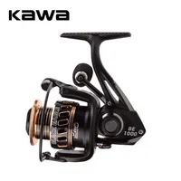 KAWA 새로운 낚시 릴 X300/301 캐스트 드럼 휠 미끼 주조 최대 드래그 7kg 9 + 1 베어링 금속 커버 알루미늄 합금 스풀