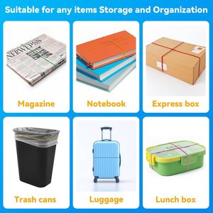 <span class=keywords><strong>Bricolage</strong></span> créatif Élastique marqué sans décoloration Grands <span class=keywords><strong>élastiques</strong></span> multicolores <span class=keywords><strong>Élastiques</strong></span> personnalisés multifonctionnels - Product Image 3