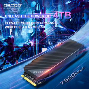 पीसी 5 हार्ड ड्राइव के लिए ओस्कोo गेमिंग एसएसडी 1TB 4TB 2TB pci 4.0 nvme Sd 1 512Gb 7500 mb/s कंप्यूटर एक्सेसरीज़ - Product Image 6