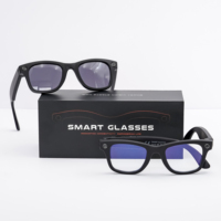 Lunettes Intelligentes d'Enregistrement SANVENT GS4 MAX (Stock US) avec Caméra Vidéo 8MP, Enregistrement Audio, IA ChatGPT et Double Lentille ODM 2026