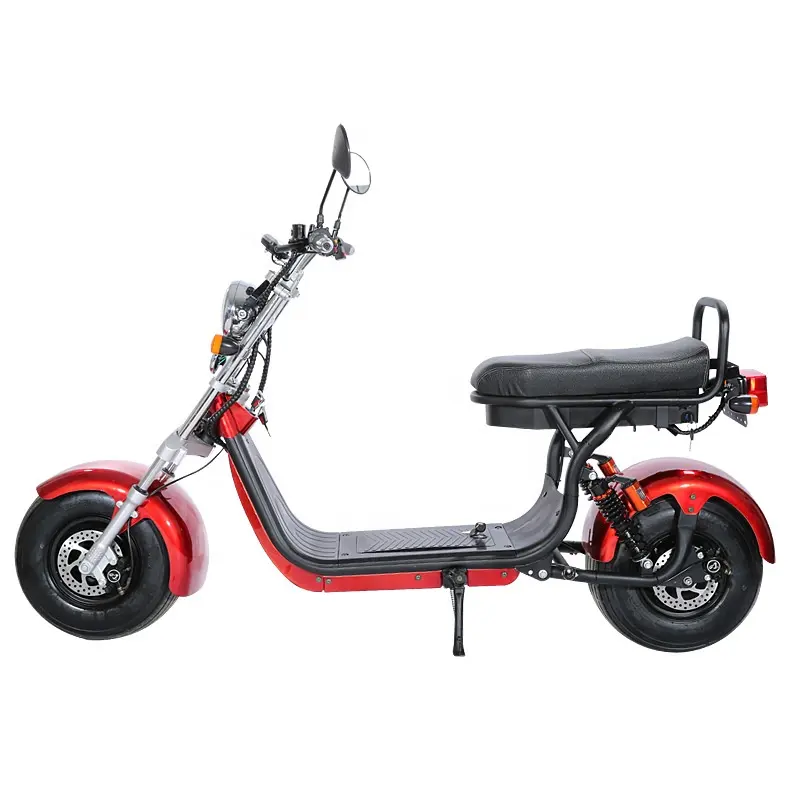 Yeni örnek 2023 yeni model 1500W/ 2000W citycoco yağ lastikler ile yetişkin için güzel fiyat citycoco mini elektrikli scooter