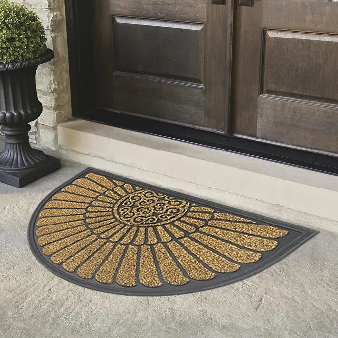 Manufacturer customised cheap carpet Rubber Personalised designs rug pp polyester Doormats custom entrance Door floor Mat