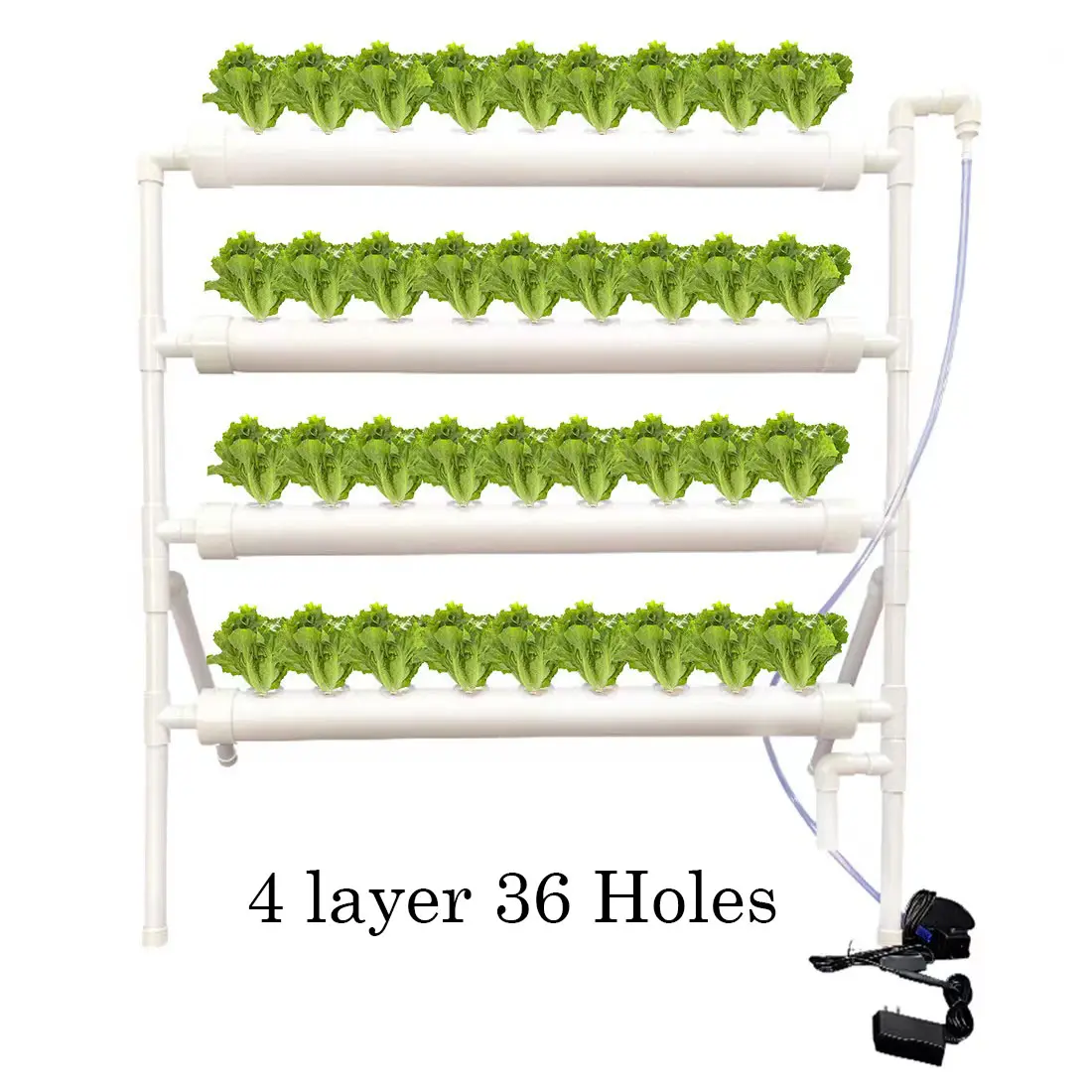 36サイト植物水耕システム成長キット苗床ポット害虫駆除無土壌栽培屋内庭栽培プランター野菜