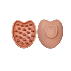 Cepillo de Silicona para Masaje del Cuero Cabelludo, Redondo, Impermeable, con Logotipo Personalizado al por Mayor, para Limpieza de la Caspa y Masaje de la Cabeza - Product Image 1